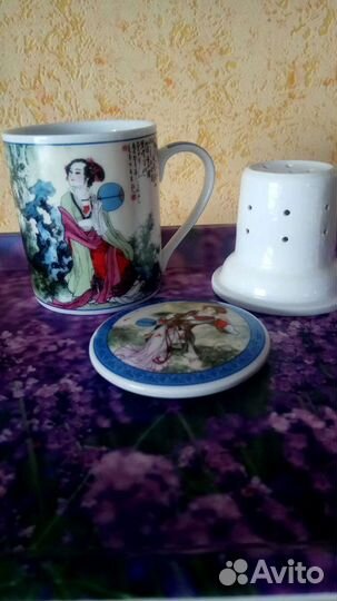 Заварочные чайники и чашки