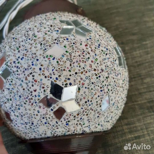 Люстра индийская лампа, ручная работа