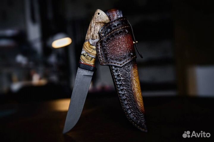 Нож ручной работы “Ирбис”
