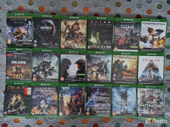 Игры xbox one.Диски в отличном состоянии