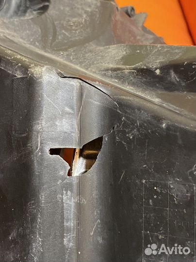 Фары правая Opel Astra h чёрная маска