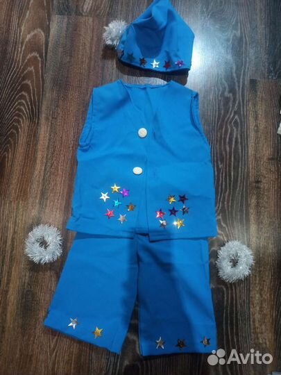 Новогодний костюм гнома и снеговика