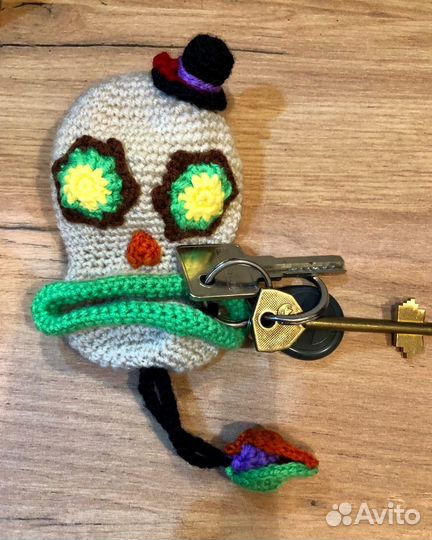 Ключница вязаная
