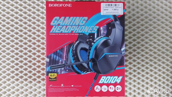 Ч) Наушники BO104