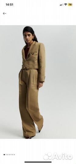 Брюки женские лен