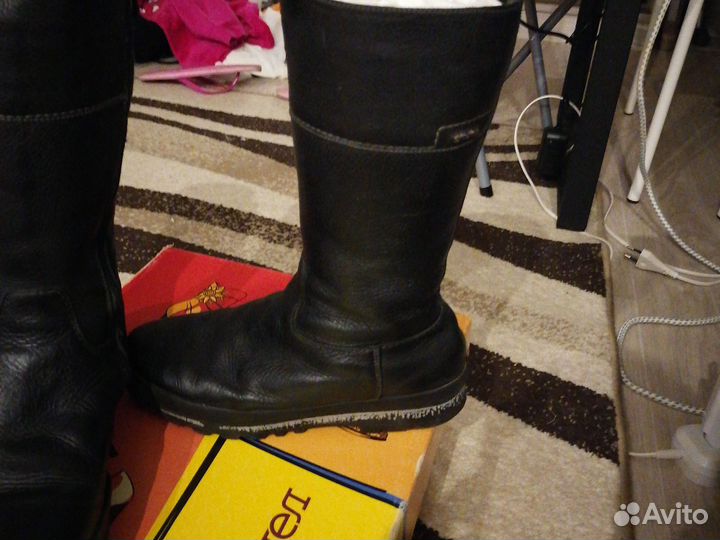 Сапоги женские натуральная кожа