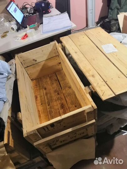 Ящик деревянный военный