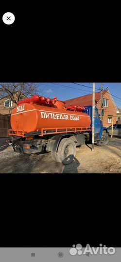 Доставка питьевой водовозом