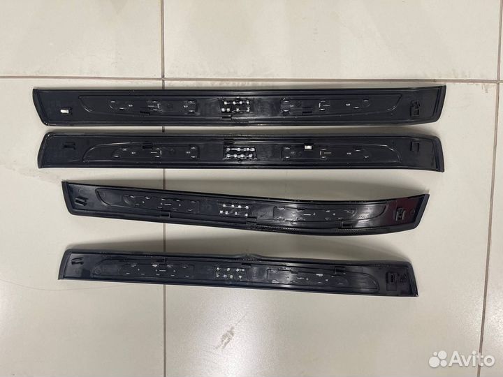 Комплект накладок порога Bmw E66 N62 2002