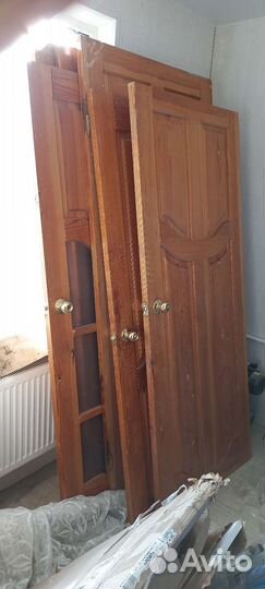 Межкомнатные двери бу деревянные