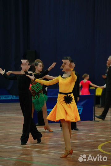 Платье для бальных танцев стандарт, латина Ю1