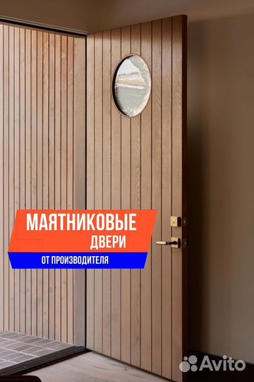 Дверь маятниковая