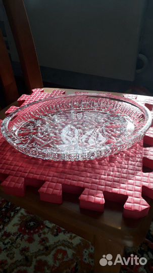 Хрустальное блюдо