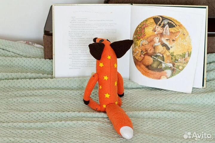 Маленький принц, Лис, фетровая игрушка