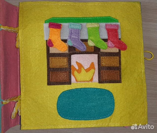 Книжка из фетра