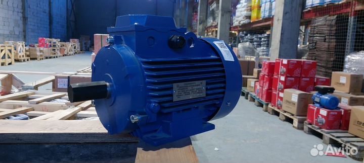 Электродвигатель аир 90L2 3кВт 3000об новый
