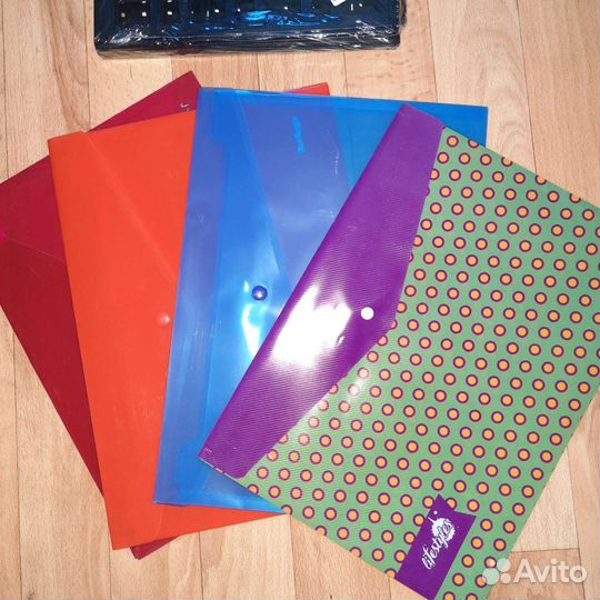 Папка с кнопкой А4