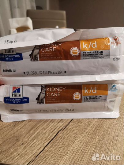 Сухой корм для кошек Hill's k/d Курица