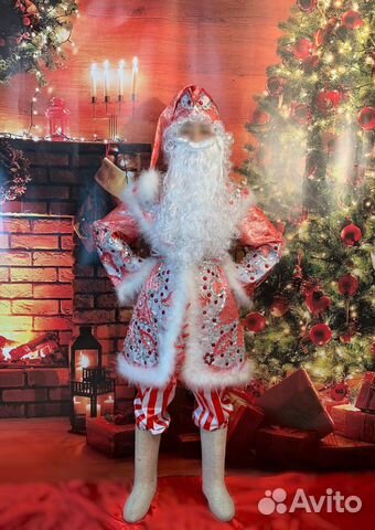 Дед Мороз Новогодний костюм 42 размера