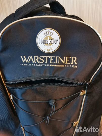 Рюкзак от пива Warsteiner Варштайнер рекламный