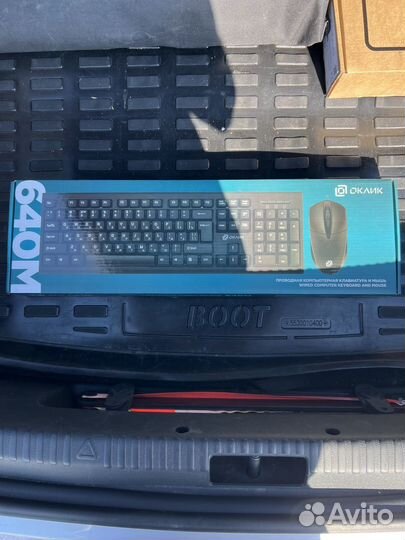 Комплект USB К+М foxline limited км105 и оклик 640