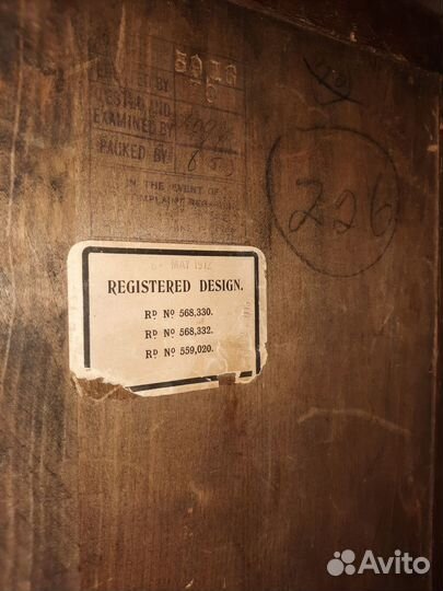 Граммофон антикварный 1912 года 