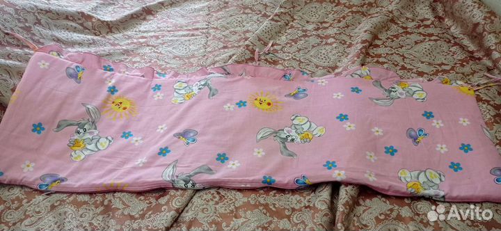 Бортики в детскую кроватку