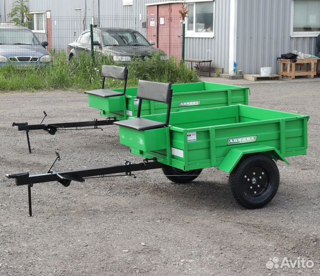 Телега для мотоблока 500кг Aurora Тпм2-221