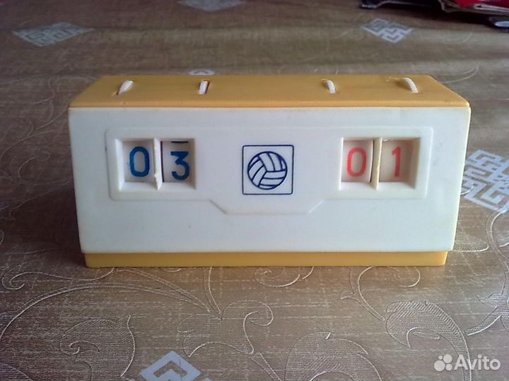 Табло для настольного футбола СССР