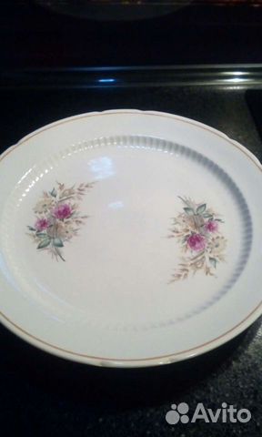 Сервиз 1 блюдо,1молочник -сахарница и тар