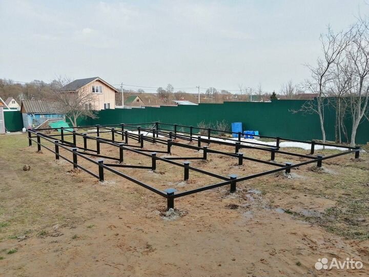 Сваи железобетонные и винтовые