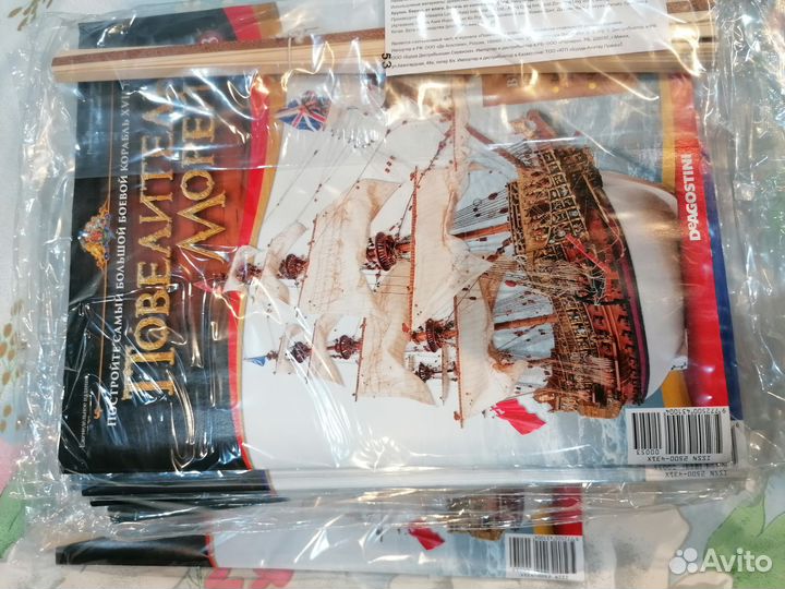 Сборная модель корабля из дерева