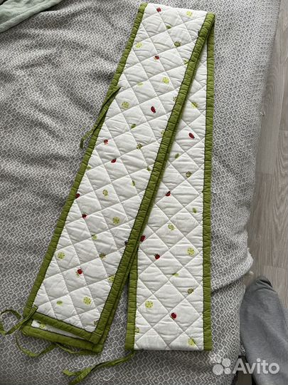 Бортик Икеа мягкий