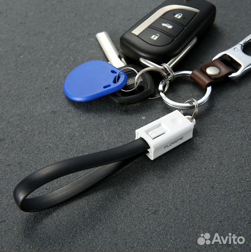 Micro USB кабель - брелок