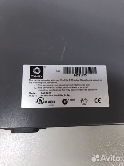 SAS2224 24-портовый управляемый коммутатор