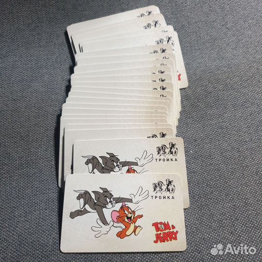Карта Тройка Том и Джерри