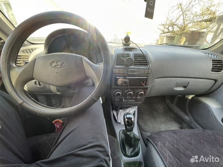 Hyundai Accent 1.5 МТ, 2007, 372 000 км
