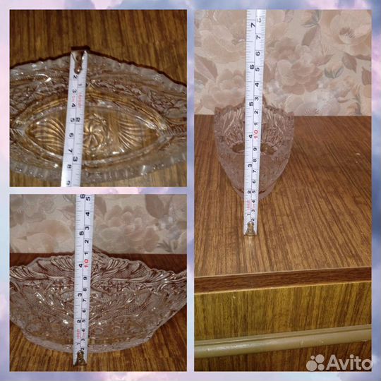 Хрусталь СССР салатники