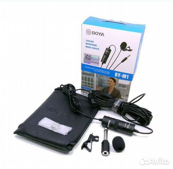 Петличный микрофон boya