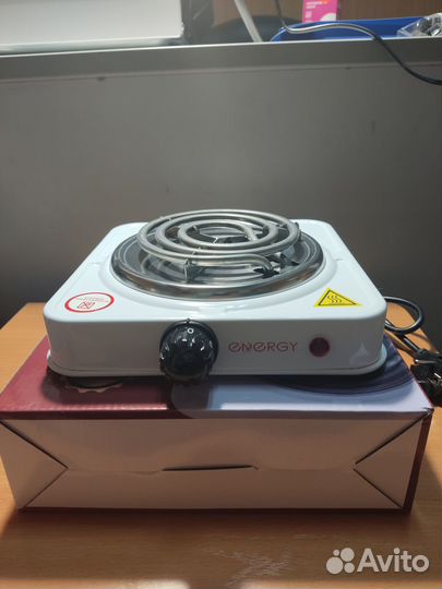 Электроплитка Energy 1000вт спираль