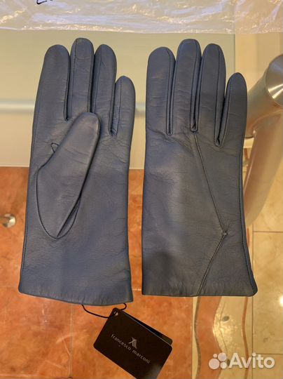 Новые перчатки кожаные Италия Francesco Marconi