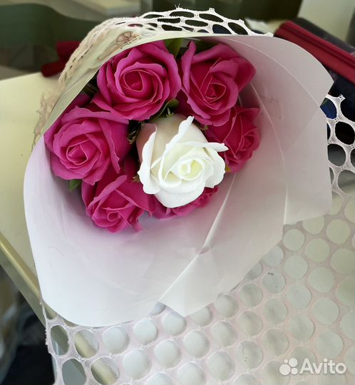 Букет из мыла