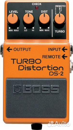 Boss DS-2 гитарная педаль Turbo Distortion