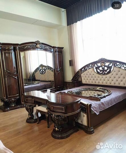 Спальный гарнитур «Марелла» оригинал крем