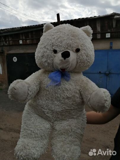 Мягкие игрушки слон, медведь б/у