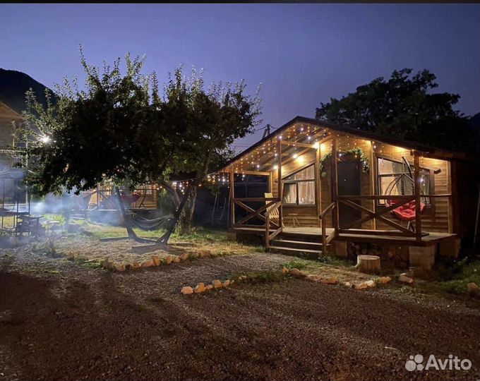 Домики в Теберде