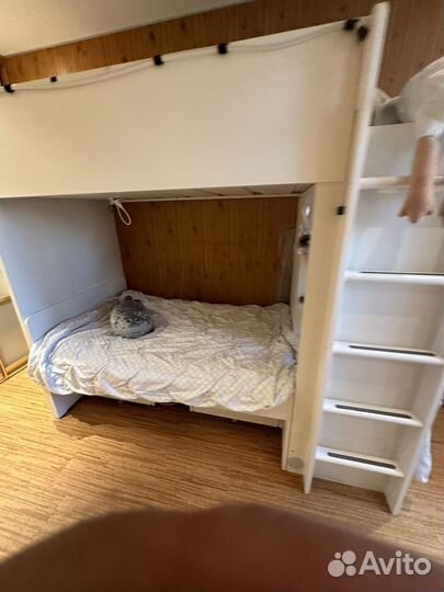 Двухярусная кровать IKEA Смостад