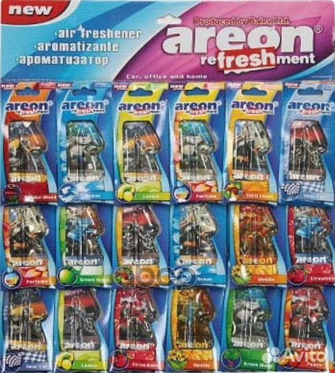 Ароматизатор подвесной гелевый areon motorcycle
