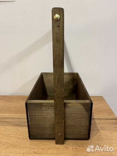 Ящик для цветов деревянный