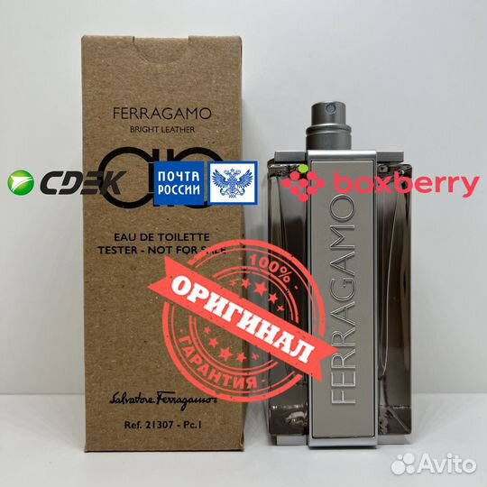 Salvatore Ferragamo Bright Leather 100ml Оригинал